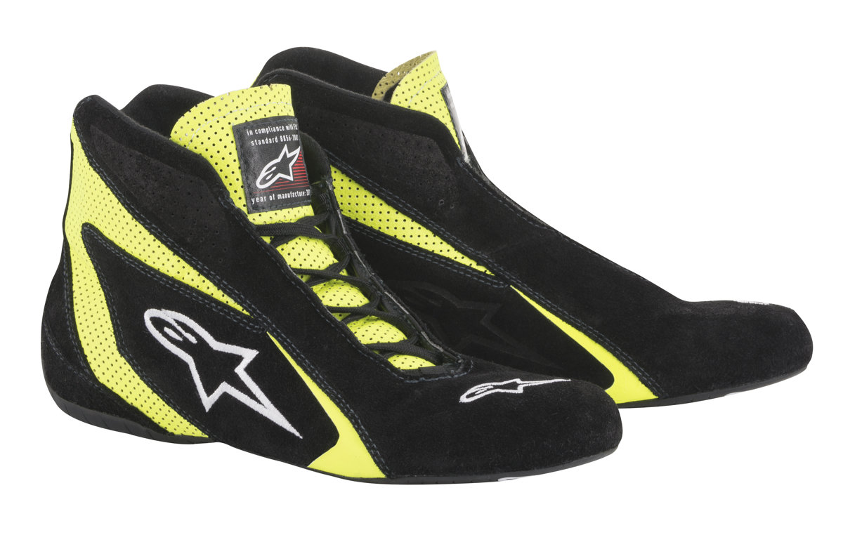 Alpinestars SP Shoes Black Yellow Fluo 40